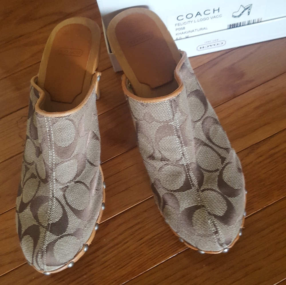Coach mules - no longer available